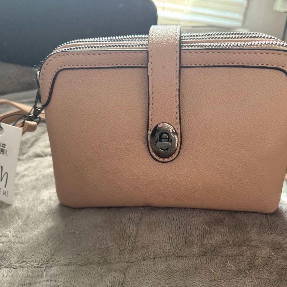 Boutique 9 Beige Shoulder Bag